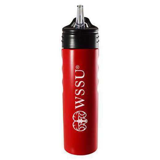 BOT-400-RED-WINTSLM-IND: LXG 400 BOTTLE RED, Winston-Salem State Univ